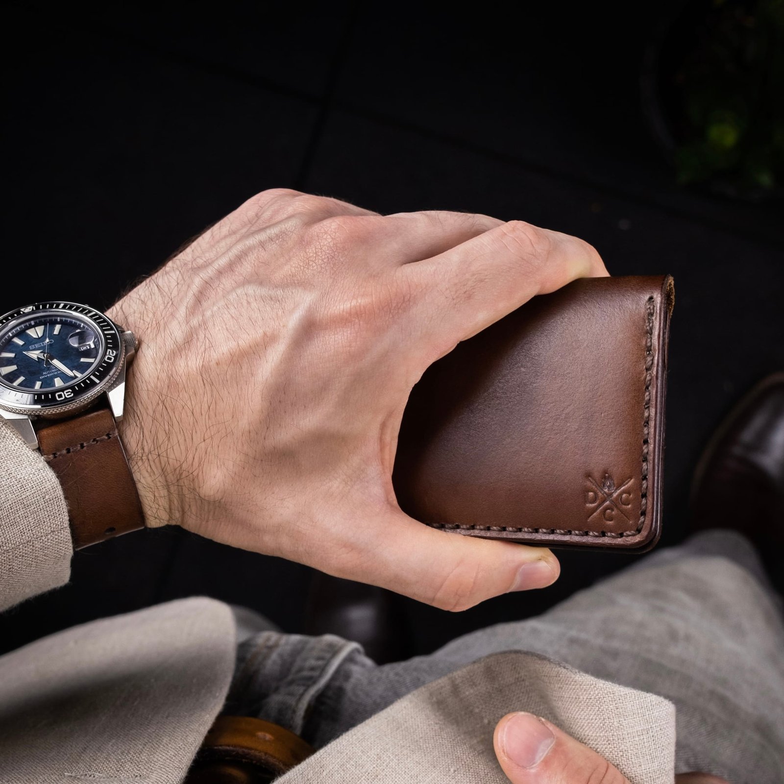 Carteira de Couro No.22 Marrom - Imagem 4