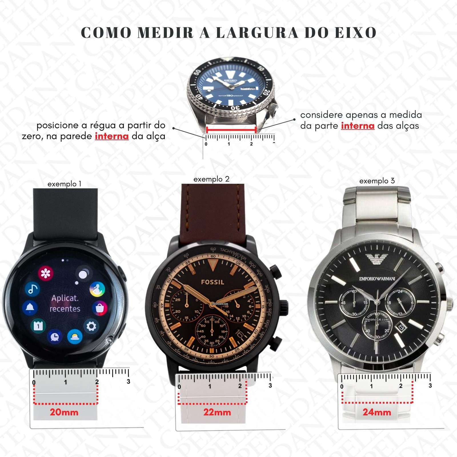 Pulseira de Couro Relógio Savana  - Imagem 3