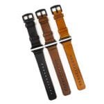KIT 3 Pulseiras de Couro Apple Watch