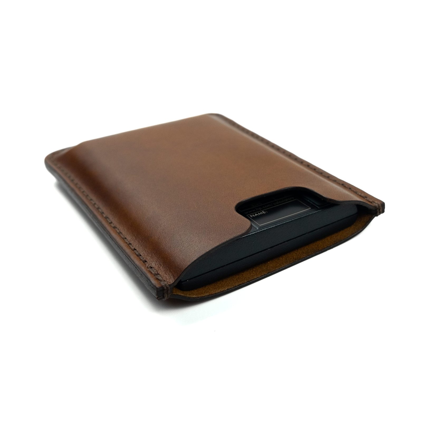 capa de couro para calculadora hp12c