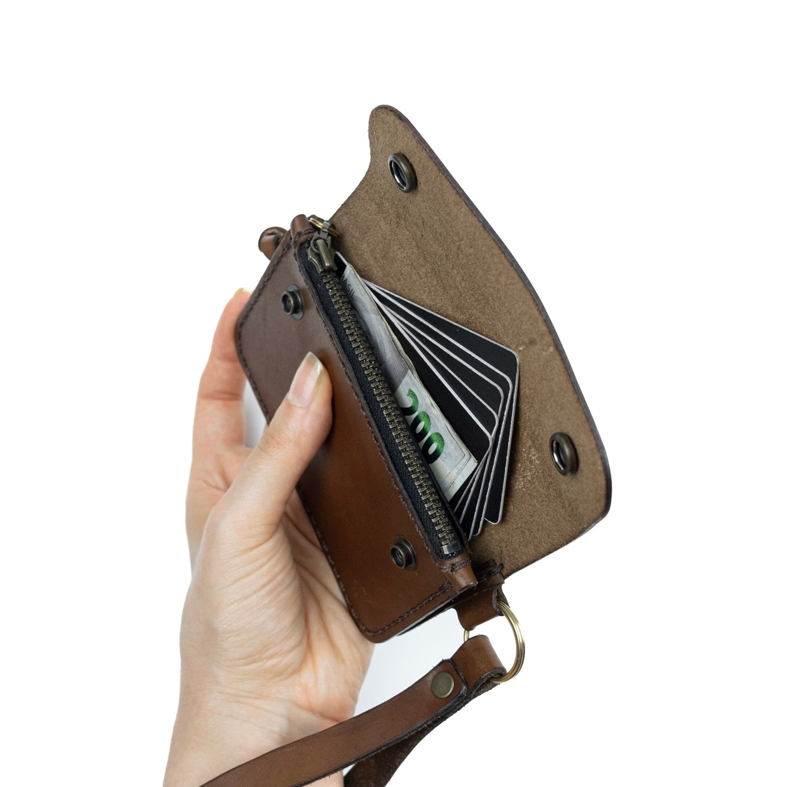 Kit SARA Marrom • Carteira e Cinto - Imagem 13