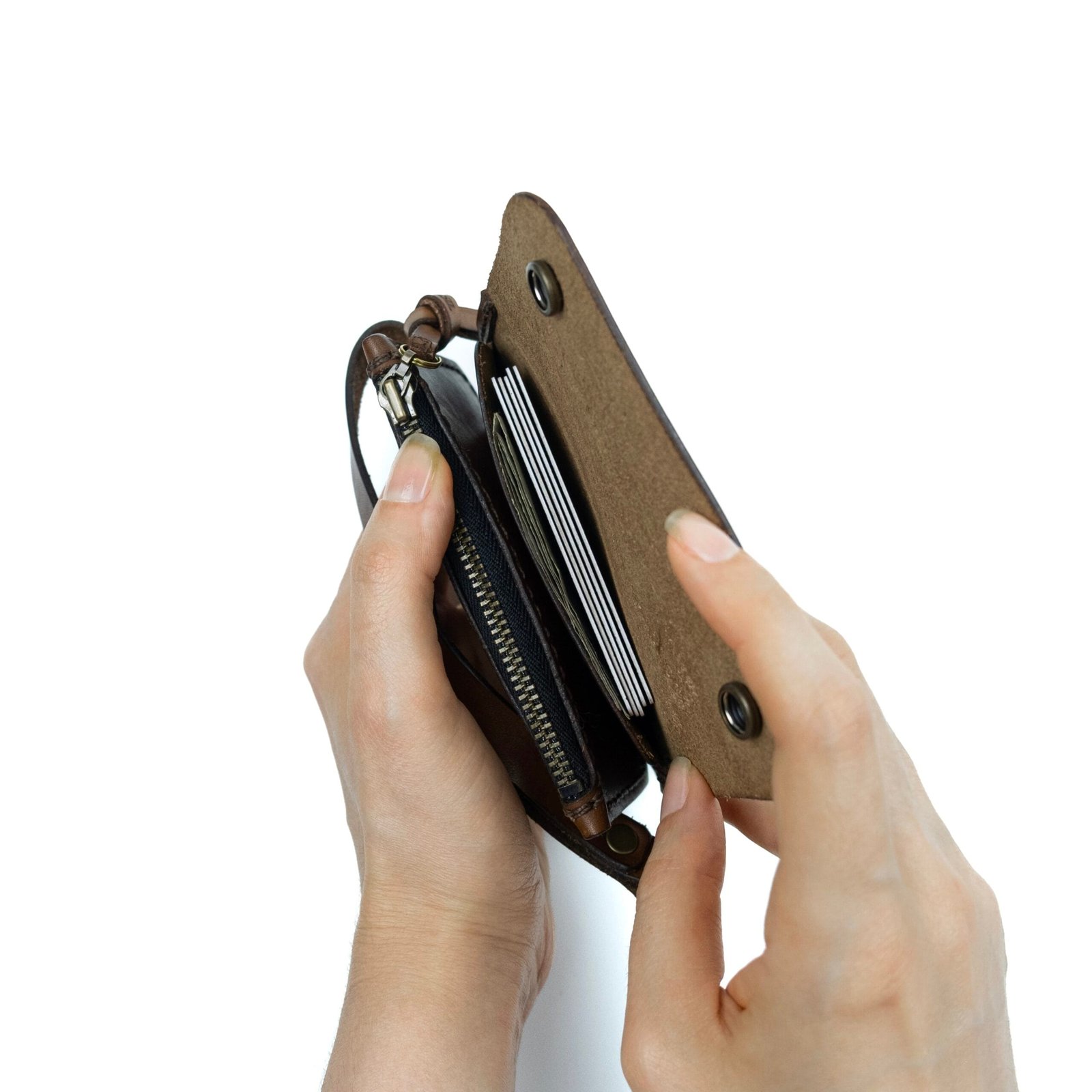 Kit SARA Marrom • Carteira e Cinto - Imagem 16