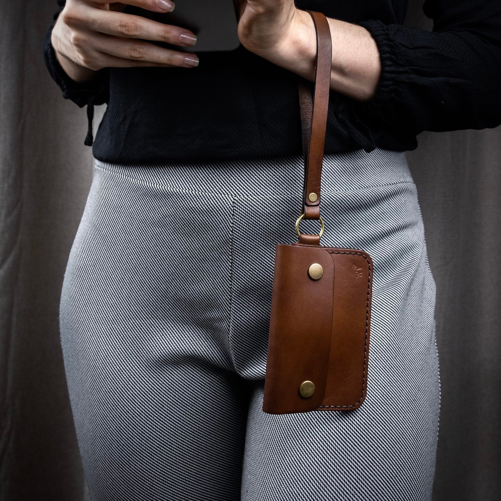 Carteira de Couro SARA Marrom - Imagem 6