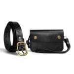 Kit SARA Preto • Carteira e Cinto