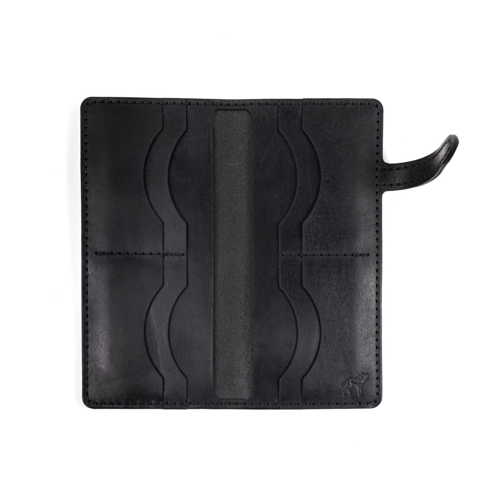 Carteira de Couro No.10 Preta - Imagem 4