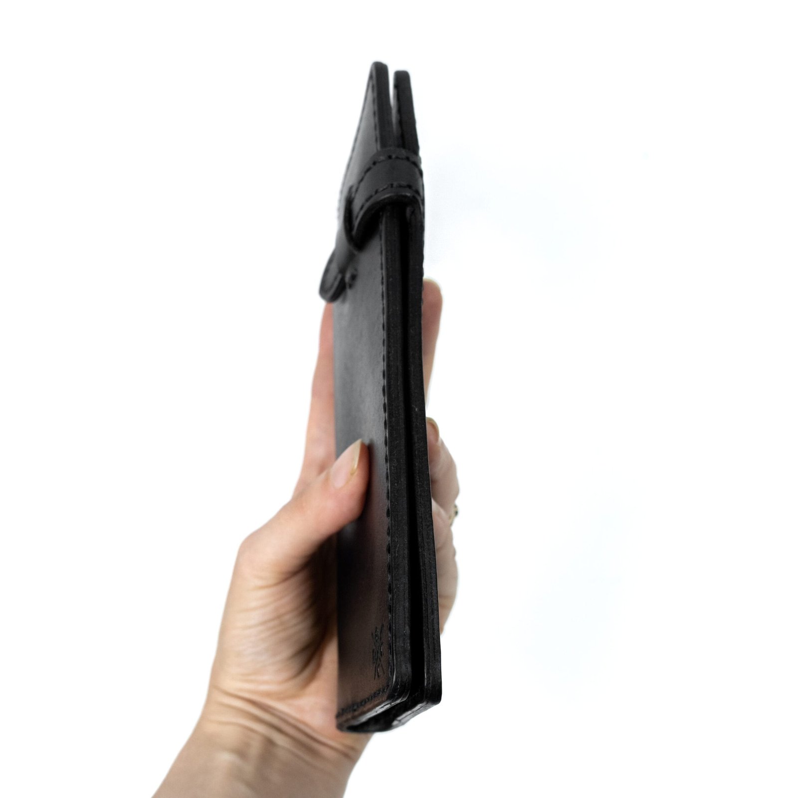 Carteira de Couro No.10 Preta - Imagem 6