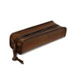 Estojo Domus Couro Marrom