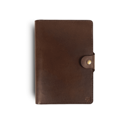 Case A5 Domus Couro Marrom