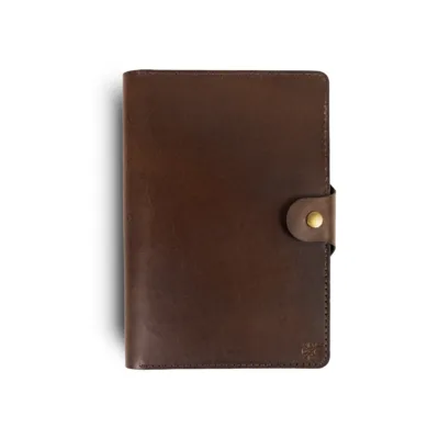 Case A5 Domus Couro Marrom