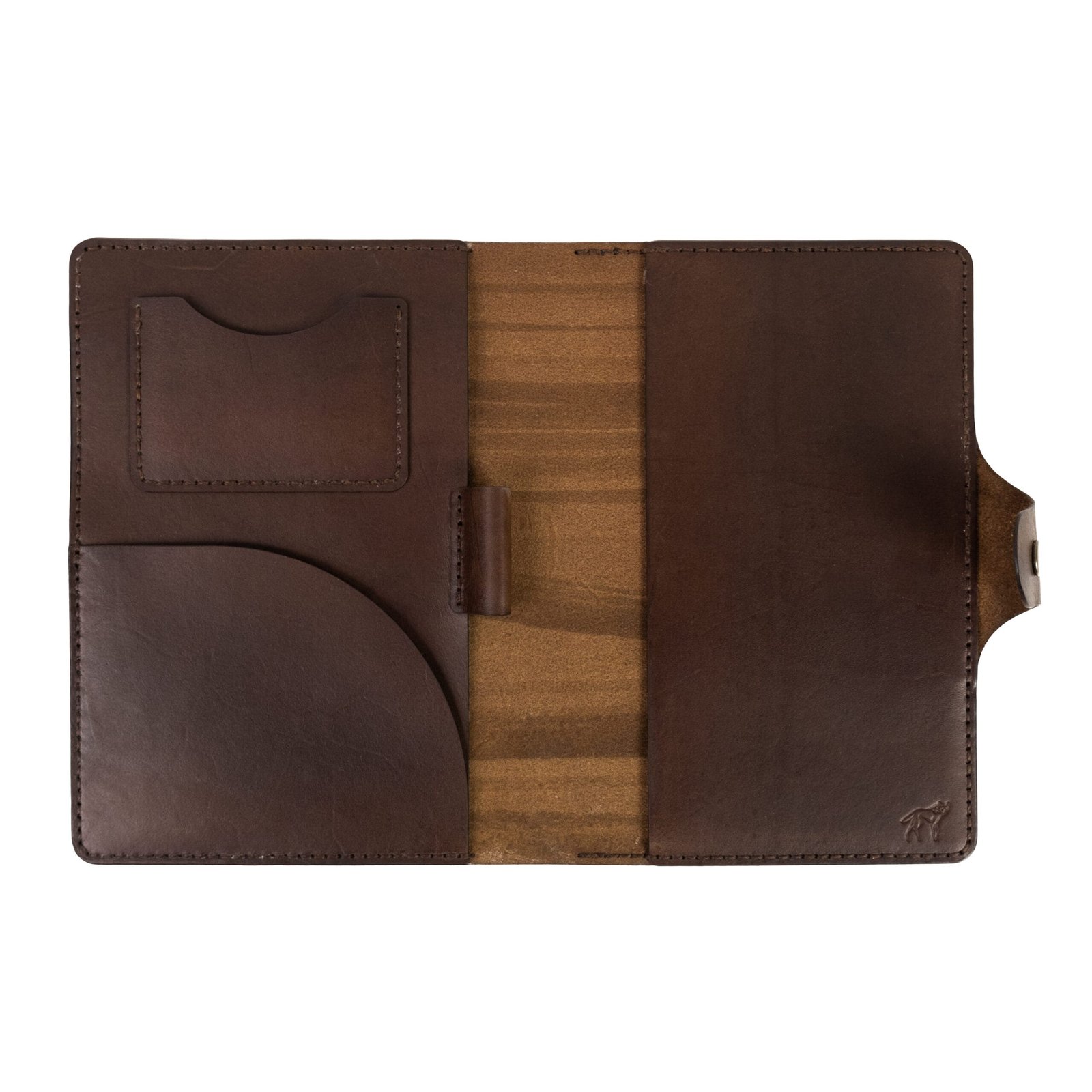 Case A5 Domus Couro Marrom - Imagem 3