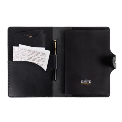 Case A5 Domus Couro Preto