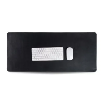Desk Pad de Couro Preto