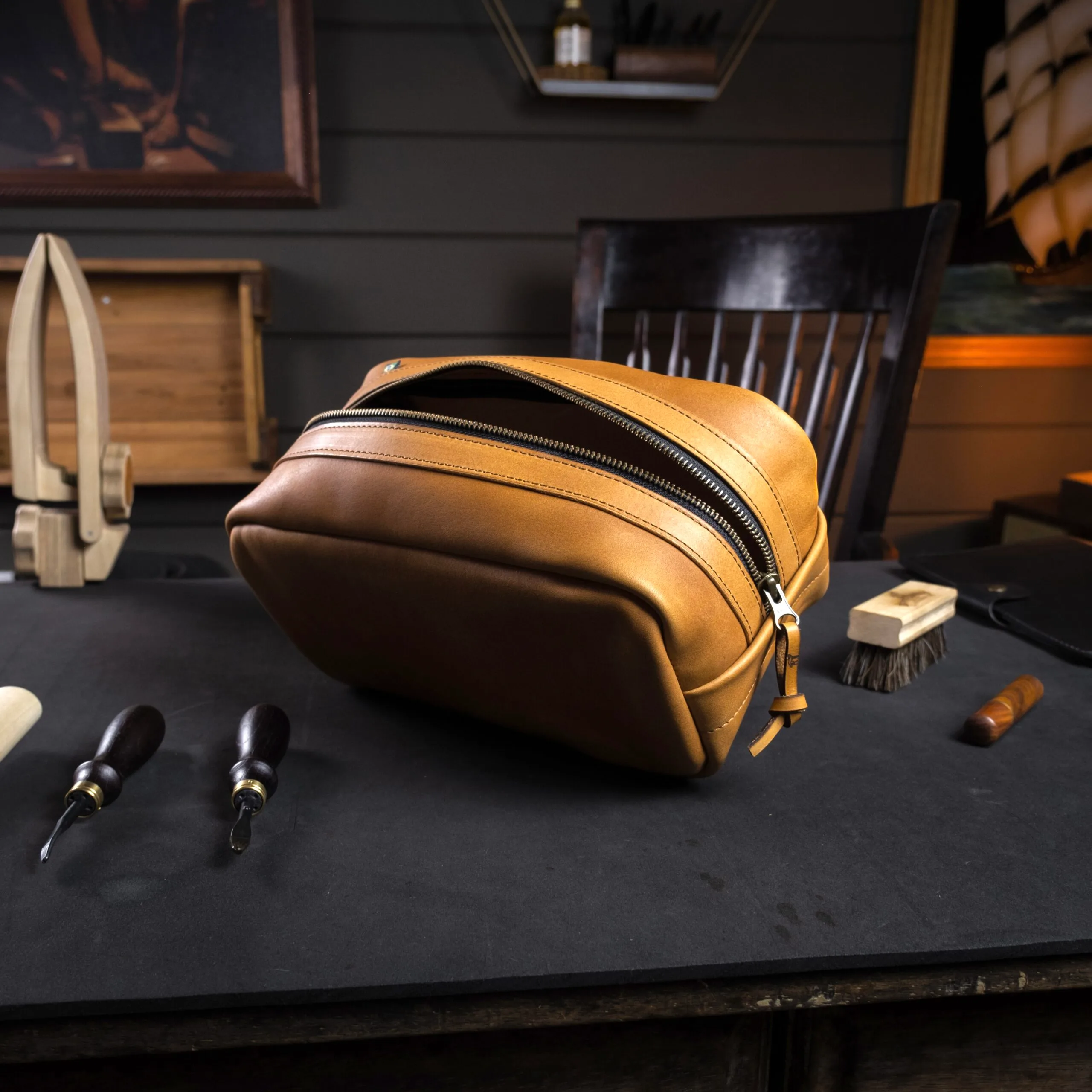 Necessaire em Couro Savana - Imagem 4