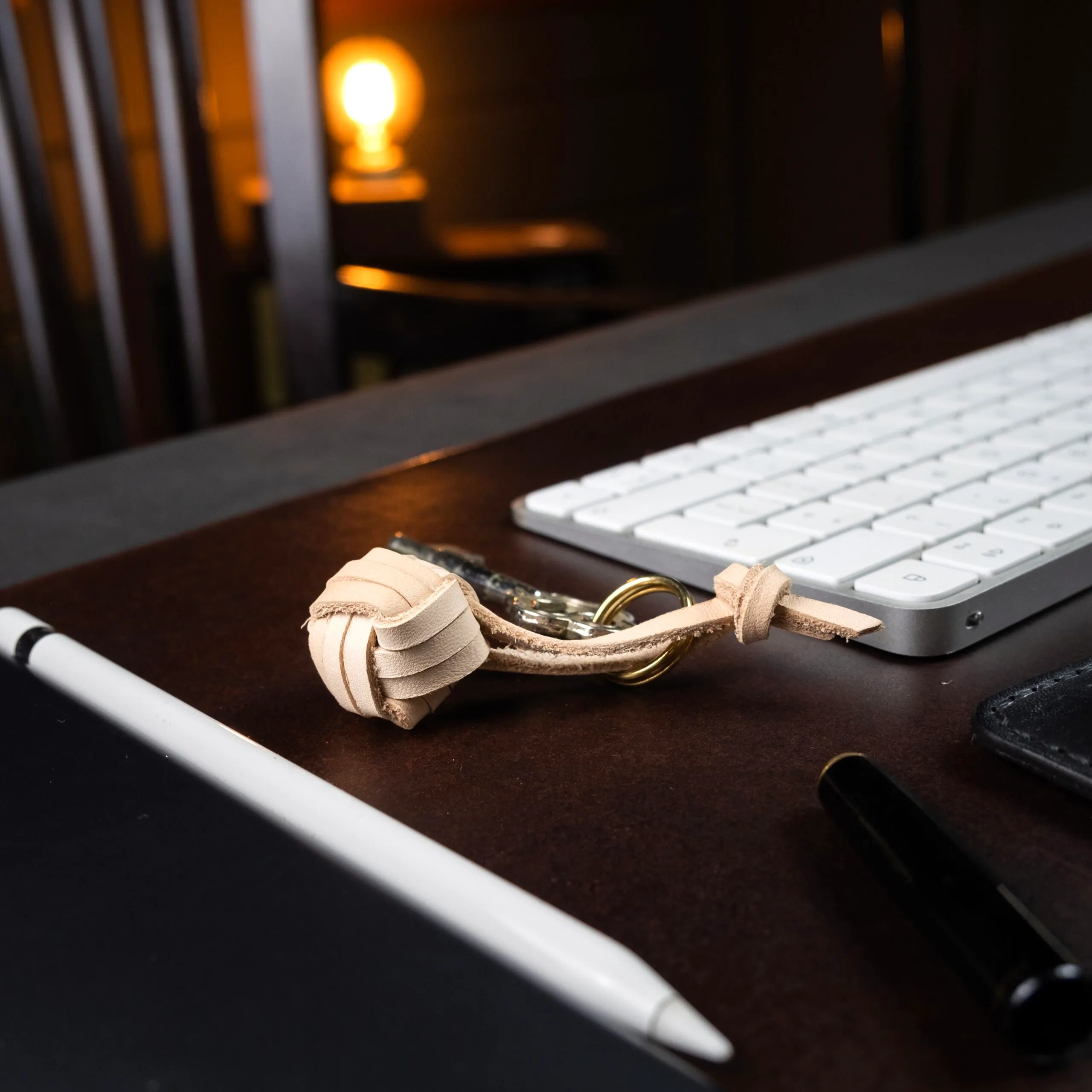 Chaveiro Nodus Couro Cru - Imagem 3