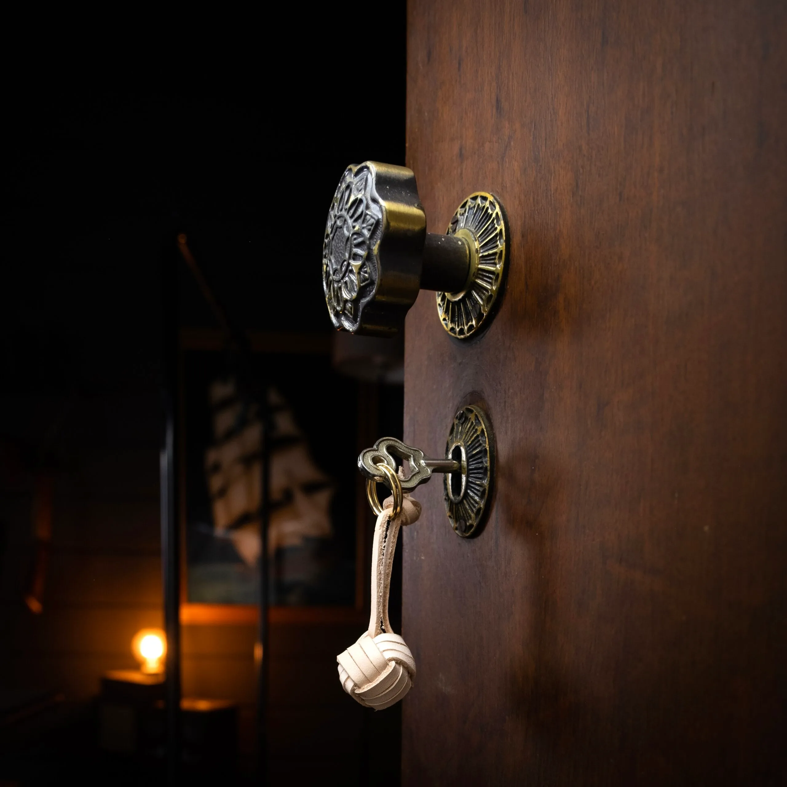 Chaveiro Nodus Couro Cru - Imagem 4