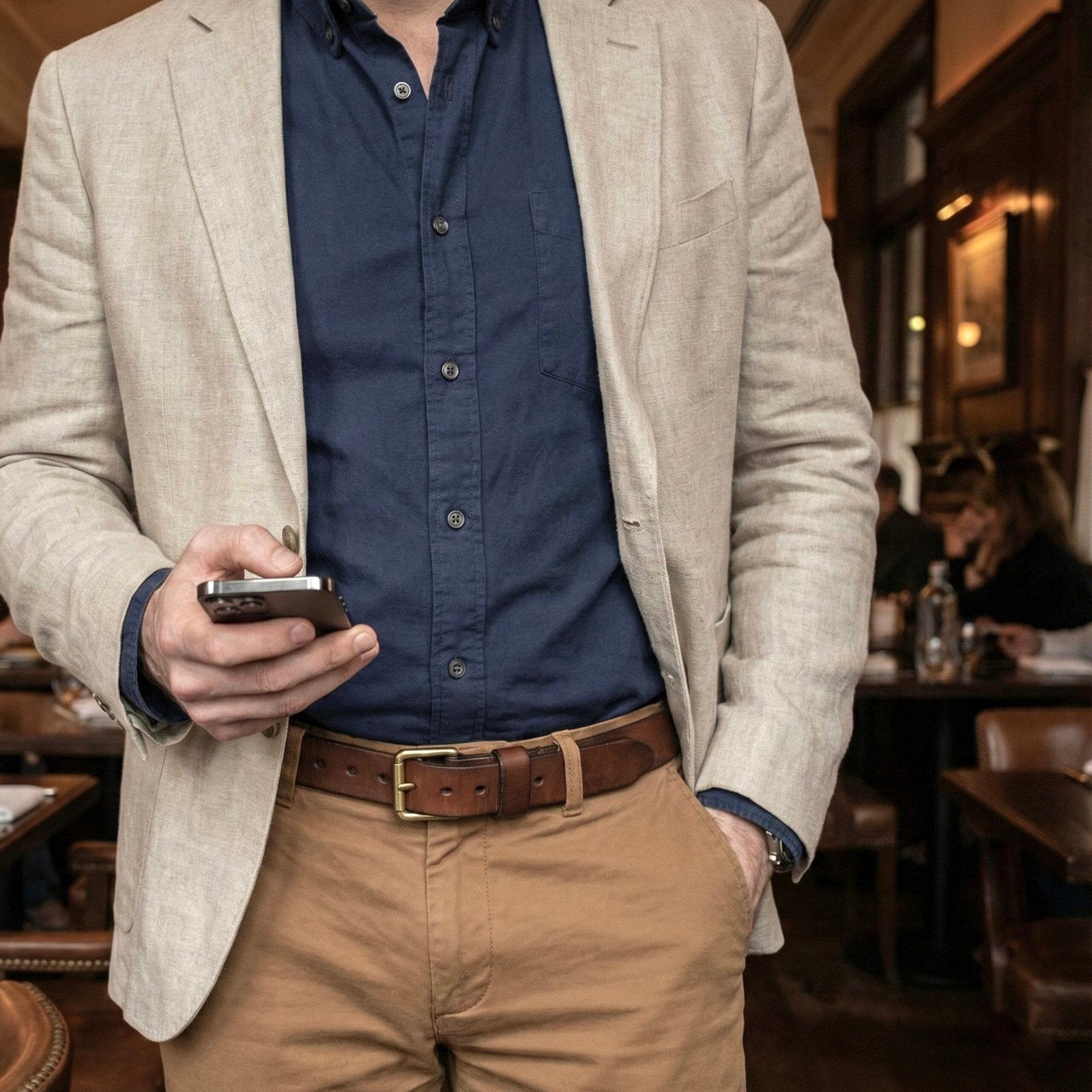 KIT Carteira Minimalista No.3 + Cinto • Marrom - Imagem 8